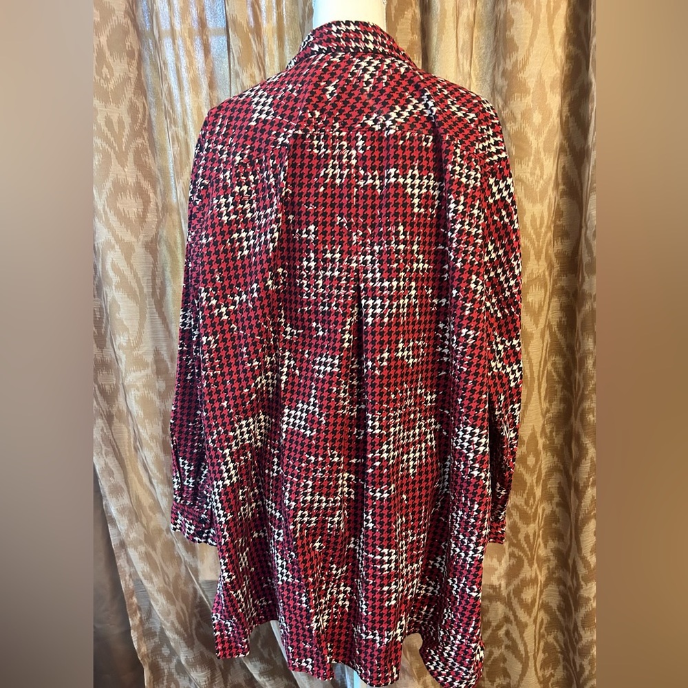 Red Check Tunic Top - Picture 9 of 10